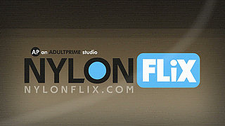 Those Pink Pantyhose better Match your Clit! Lilly Bella for NylonFlix