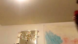 Blonde emo amateur solo masturbation