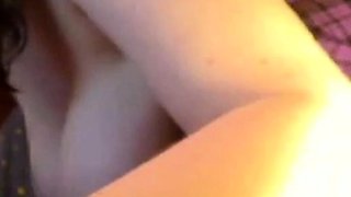 Oiled Curvy Asian Babe Toys on Webcam