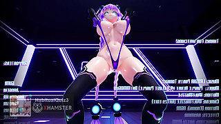 mmd r18 Purple Heart Party Tonight  vr chat fap hero ahegao milf ntr 3d hentai