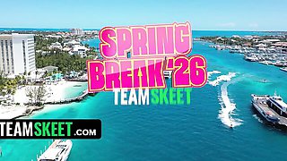 Sneaky Lexi Lore and Donnie Rock's small tits sex