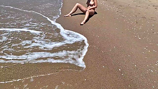 A Completely Naked Stranger Is Masturbating in View and I Am Helping Him