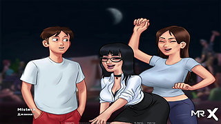 SummertimeSaga - Old Classmates Dancing On The Rooftop E2 #