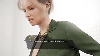 Neorm Licks Stepsister's Pussy and Squeezes Out Her Juices - Teen Big Ass POV