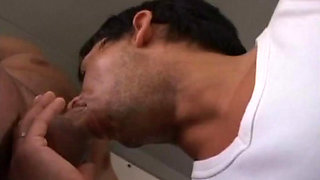 Guy fucked in threesome