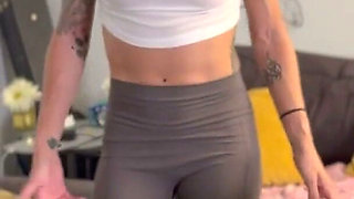Mya Pleasure Scissorholds Me in Self Defense Video
