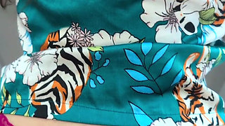 The Flashing Hotwife Gets Creampied in the Kitchen