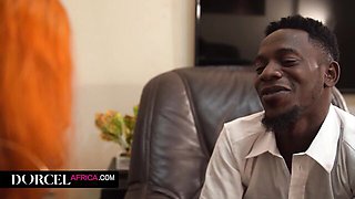 Busty Ebony BBW Beauties Share One Lucky Guy in a Passionate African Threesome