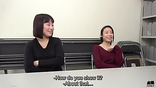Japanese Wife Confesses: Big Dick or Threesome? Live CFNM Show