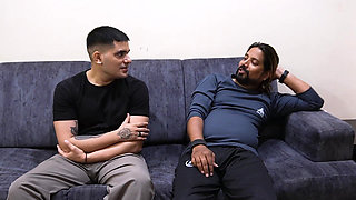 Two Sexy Indian Desi Boys Fucked Hard a Indian Desi Girl, Hardcore Threesome Cuckold