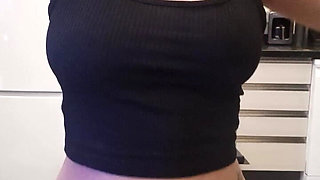 Satisfied with a Horny Dildo at Home