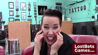 She Stood Nervously Outside The Tattoo Parlor On Her Birthday