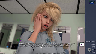 The Awakening 12: Liz's HJ & BJ on Xavier in Academy Toilet