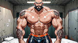 Ai Gay Muscle Men with Big Bulges