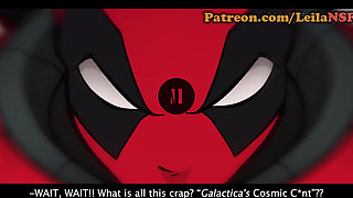 Deadpool Gets Naughty With His Harem Of Heroines