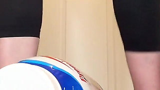 Size 16 Foot Domination: Protein Tubs Crushed Like Toys