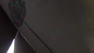 Lesbian action in the bathroom