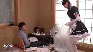Passionate JAV Group Sex With A Hot Maid In Heats Exploring Desires Together