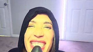 Linablackly - Bbc Blowjob And Fuck From Hoodie Wearing Lina