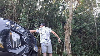 Female Ride-share Driver Stopped Her Car Outdoors to Have Sex with a Passenger!