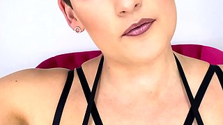 Big Boobed Blonde Masturbates With A Dildo In The Bathroom