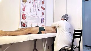 Nurse Exam Turns Naughty When Patient Gets Hard - Jennifer Pimenta Uncensored Medical Fetish