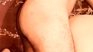 Anal fucking stepsister with big ass gets doggy style and cum in mouth at home