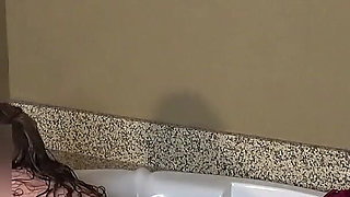 Big Black Cock in a Bubble Bath Starring Victoria Peaks