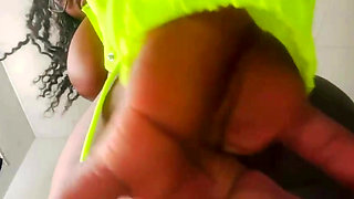 Tiny Anal Devore - Ebony Giantess Ass Stifling