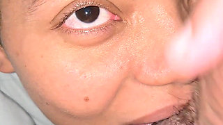 Pissing Straight Down My Slut's Throat, and She's Drinking It All Down in One Go