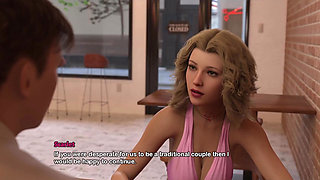 My Bimbo Dream 48 - Blonde Busty Bimbo Gets Fucked Hard in the Public