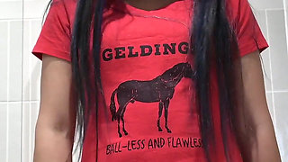 A Demonstration for My Toilet Slave