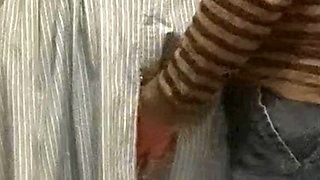 Rundom Slut Babe Gets Fingering From Old Man