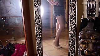 Crossing my sexy legs