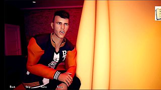 Sexy teacher gets it on with students in a big natural way