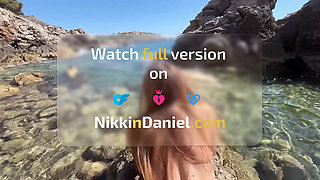 My Slut Is Teasing My Cock and I'm Spanking Her Oil Ass