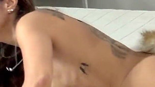 It Is so Sexy When She Puts in the Fox Tail Anal Plug and Begs to Be Fucked