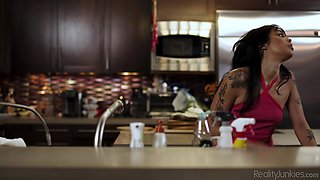 Saucy teen mind-blowing porn video