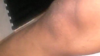 Hot Ebony Teen 18 Plays with BBC Dick Then Sliding Into Wet Pussy POV