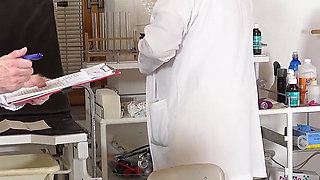 Genital Sensitivity Test of a Naked College Student Juliia