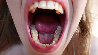 I Clean My Teeth with Dental Floss