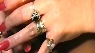 German Babe Likes the Taste of Cum From the Orange