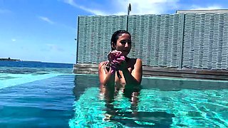 Small titted babe gives awesome blowjob