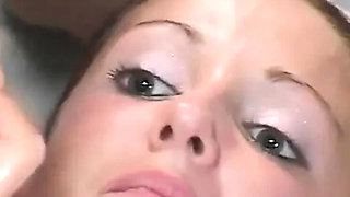 Hailey Young Horny Slutty Girl Sucks Big White Cock While Pussy Gets Wrecked in Bed