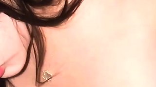 Real amateur college coed teen blowjob facial cumshot