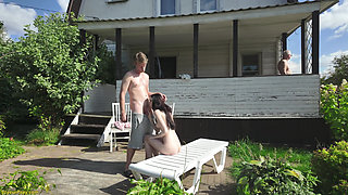 Old Peeker Man Licking My Skinny Girlfriend