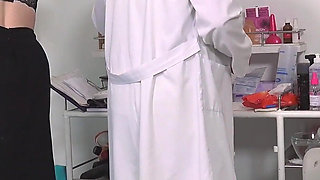 Physical and cunt exam of hot GILF