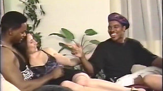 Black and white fucking foursome party