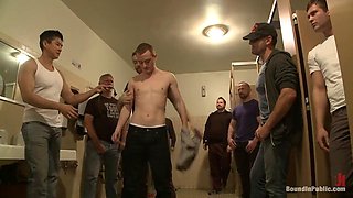 Sebastian Keys and Adam Herst Extreme BDSM Humiliation for Holden Phillips