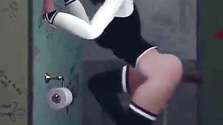 Surprise gloryhole